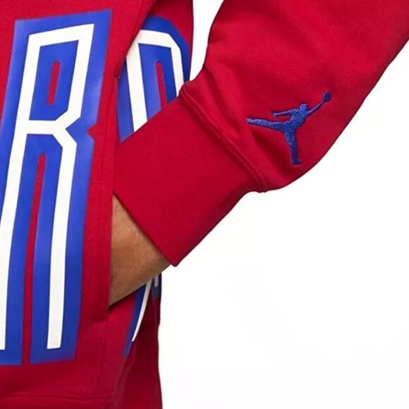 Nike Air Jordan Men’s Hoodie Sweatshirt Long sleeves Sport Pullover Size Small - Picture 11 of 14